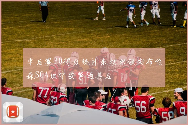 季后赛30得分统计米切尔领衔布伦森SGA坎宁安紧随其后